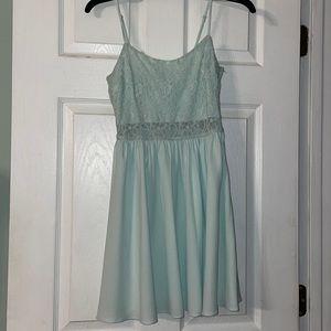 H&M Mint Mini Dress